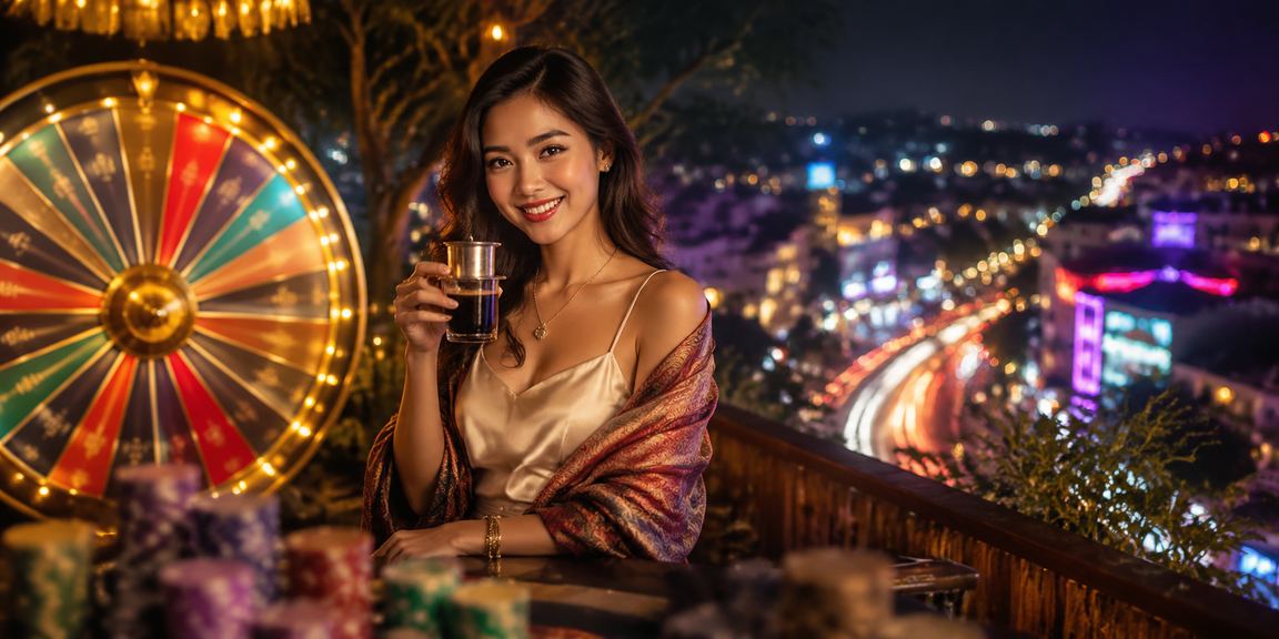 Bàn roulette sang trọng tại casino Đà Lạt